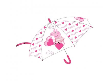 E plus M dětský poloautomatický deštník Peppa Pig 68cm