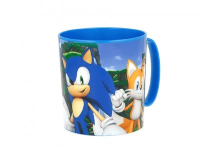 STOR plastový hrnek na pití 350ml ježek Sonic