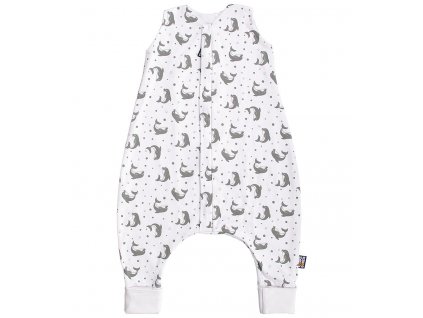 5694 spaci pytel s nohavicemi biobavlna delfin sedy 1