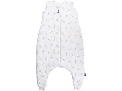 2835 4 2835 letni bio spaci pytel s nozickami 110 cm zirafky aqua