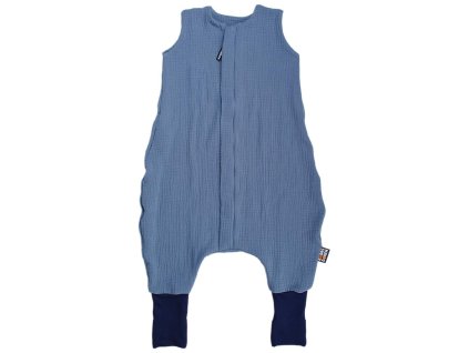 7310 spaci pytel nohoavice muselin modry 1