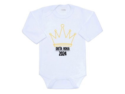 Body s potiskem New Baby Dieťa roka 2024 (Velikost 62 (3-6m))
