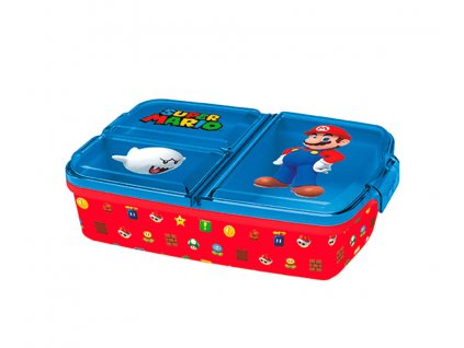 STOR dělený box na svačinu Super Mario Bros