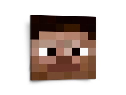 Sablio Obraz Blocks Obličej - 110x110 cm (Varianta Sablio Obraz Blocks Obličej - 110x110 cm)