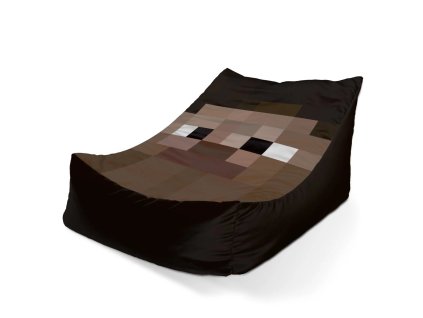 Sablio Sedací vak Lounge Blocks Obličej - 120 x 100 x 80 cm (Varianta Sablio Sedací vak Lounge Blocks Obličej - 80 x 95 x 50 cm)