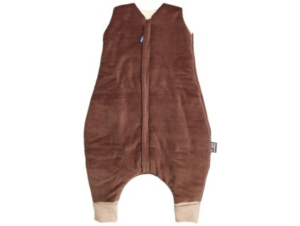 7346 spaci pytel nohavice plys hnedy 1