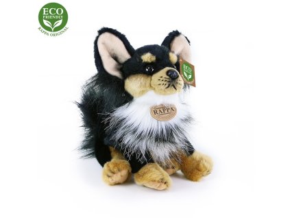 Rappa Plyšový pes čivava sedící 24 cm ECO-FRIENDLY