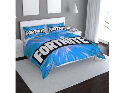 Sablio Povlečení FORTNITE modrá - 140x200 / 90x70 (Varianta Sablio Povlečení FORTNITE modrá - 140x200 / 90x70)