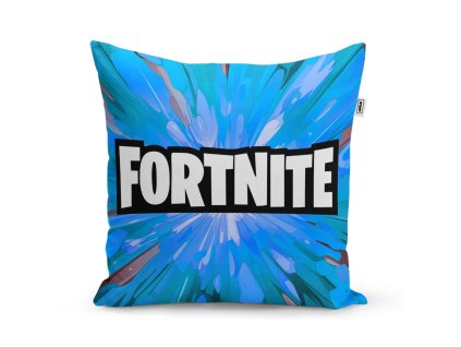 Sablio Polštář FORTNITE modrá - 40x40 cm (Varianta Sablio Polštář FORTNITE modrá - 40x40 cm)