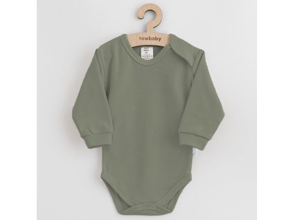 Kojenecké bavlněné body New Baby Casually dressed zelená (Velikost 68 (4-6m))