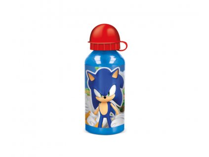 Stor aluminiová láhev Ježek Sonic 400ml
