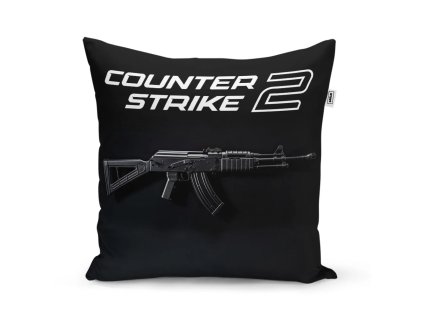 Sablio Polštář Counter Strike 2 AK - 40x40 cm (Varianta Sablio Polštář Counter Strike 2 AK - 40x40 cm)