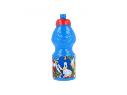 STOR plastová láhev na vodu 400ml Ježek Sonic