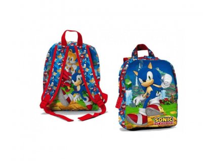 Coriex dětský batoh do školky Ježek Sonic 27cm