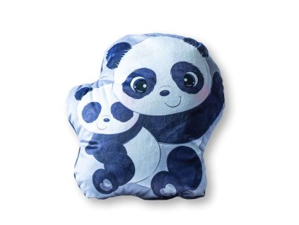 DL 473256 tvarovany mikroplysovy polstarek panda
