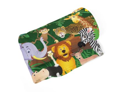 Sablio Deka Zvířátka - 150x120 cm (Varianta Sablio Deka Zvířátka - 150x120 cm)