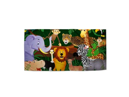 Sablio Ručník Zvířátka - 30x50 cm (Varianta Sablio Ručník Zvířátka - 30x50 cm)