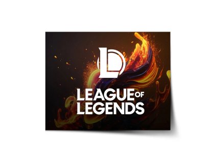 Sablio Plakát League of Legends Abstract - 120x80 cm (Varianta Sablio Plakát League of Legends Abstract - 120x80 cm)