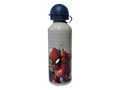 EUROSWAN ALU láhev Spiderman grey Hliník, Plast, 500 ml