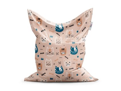 Sablio Sedací vak Classic Barevné kočičky - 150x100 cm (Varianta Sablio Sedací vak Classic Barevné kočičky - 150x100 cm)