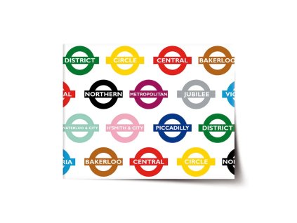 Sablio Plakát Metro - 120x80 cm (Varianta Sablio Plakát Metro - 120x80 cm)