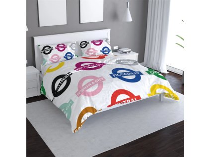 Sablio Povlečení Metro - 140x200 / 90x70 (Varianta Sablio Povlečení Metro - 140x200 / 90x70)