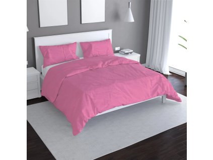 Sablio Povlečení Azalkově růžová - 140x200 / 90x70 (Varianta Sablio Povlečení Azalkově růžová - 140x200 / 90x70)
