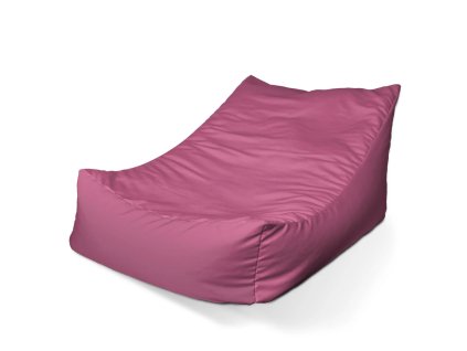 Sablio Sedací vak Lounge Azalkově růžová - 120 x 100 x 80 cm (Varianta Sablio Sedací vak Lounge Azalkově růžová - 80 x 95 x 50 cm)