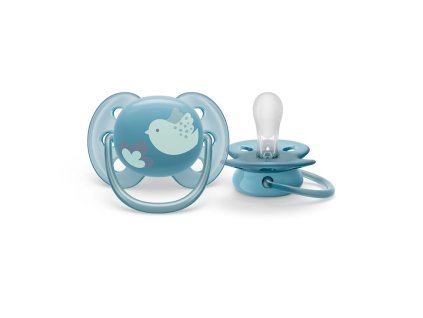 Šidítko Avent Ultrasoft Premium 6-18 m ptáček (Velikost 6-18 m)