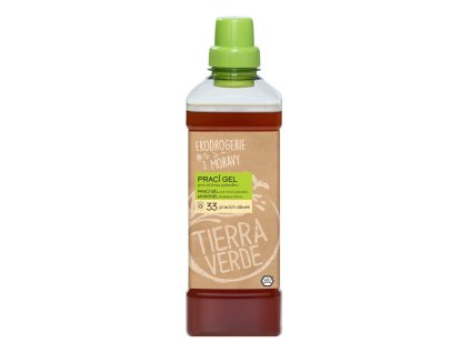 Tierra Verde Prací gel pro citlivou pokožku 1 l - ideální pro ekzematiky, alergiky a děti (Varianta ideální pro ekzematiky, alergiky a děti)
