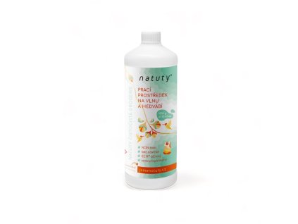 Natuty Prací gel na vlnu a hedvábí (1 l) - 50 pracích dávek v 1 litru (Varianta 50 pracích dávek v 1 litru)