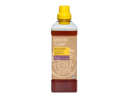 Tierra Verde Gel do myčky na nádobí 1 l - z mýdlových ořechů v bio kvalitě (Varianta z mýdlových ořechů v bio kvalitě)