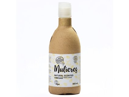Mulieres Bílý ocet 10% - svěží citrus 450 ml - 100% přírodní (Varianta svěží citrus 450 ml - 100% přírodní)