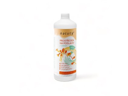 Natuty Prostředek na podlahy s vůní citronu (1 l) - čistá podlaha beze šmouh (Varianta čistá podlaha beze šmouh)