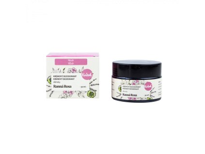 Kvitok Dámský krémový deodorant Ranní rosa (30 ml) - nezanechává ulepený pocit (Varianta nezanechává ulepený pocit)