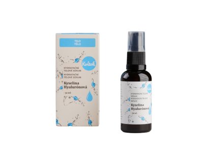 Kvitok Hydratační tělové sérum - Kyselina hyaluronová (50 ml) - intenzivní hydratace (Varianta Kyselina hyaluronová (50 ml) - intenzivní hydratace)