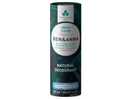 Ben & Anna Tuhý deodorant (40 g) - Zelený čaj (Varianta Zelený čaj)