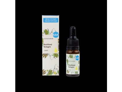 Kvitok Pleťové sérum - Rostlinný kolagen (10 ml) - vyhlazuje a zlepšuje elasticitu (Varianta Rostlinný kolagen (10 ml) - vyhlazuje a zlepšuje elasticitu)