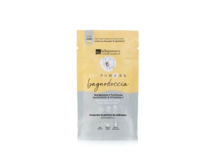 laSaponaria Energizující sprchový gel v prášku - mandarinka a vitamin C (25 g) (Varianta mandarinka a vitamin C (25 g))
