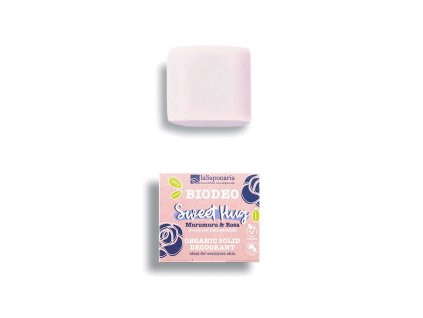 laSaponaria Tuhý deodorant Sweet Hug BIO (40 g) - s vůní jarních květin (Varianta s vůní jarních květin)