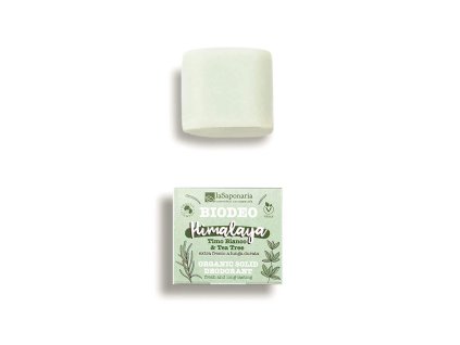 laSaponaria Tuhý deodorant Himalaya BIO (40 g) - se svěží vůní čajovníku a eukalyptu (Varianta se svěží vůní čajovníku a eukalyptu)