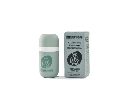 laSaponaria Aplikátor na roll-on deodorant - znovuplnitelný - udržitelné řešení (Varianta on deodorant - znovuplnitelný - udržitelné řešení)