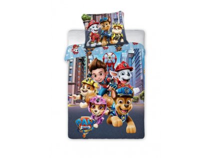 FARO Povlečení do postýlky Paw Patrol Movie parta Bavlna, 100/135, 40/60 cm