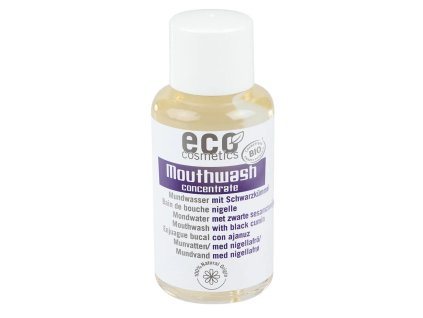 Eco Cosmetics Ústní voda s černuchou BIO (50 ml) - s výtažky ze šalvěje a echinacey (Varianta s výtažky ze šalvěje a echinacey)
