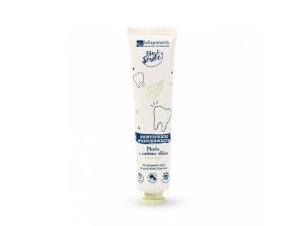 laSaponaria Bělicí zubní pasta WonderWhite - máta a aktivní uhlí BIO (75 ml) - neobsahuje fluorid (Varianta máta a aktivní uhlí BIO (75 ml) - neobsahuje fluorid)