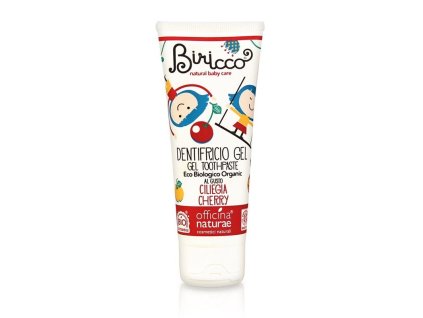 Officina Naturae Dětská zubní pasta - třešeň (75 ml) - bez fluoridu (Varianta třešeň (75 ml) - bez fluoridu)