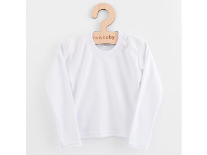 Dětské bavlněné tričko s dlouhým rukávem New Baby (Velikost 92 (18-24m))
