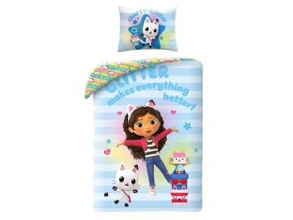 HA 014906 povleceni gabinin kouzelny domek glitter