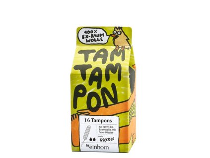 Einhorn Tampony TamTampon Piccolo (16 ks) - hypoalergenní z bio bavlny (Varianta hypoalergenní z bio bavlny)