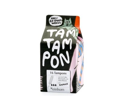 Einhorn Tampony TamTampon Normalo (16 ks) - hypoalergenní z bio bavlny (Varianta hypoalergenní z bio bavlny)